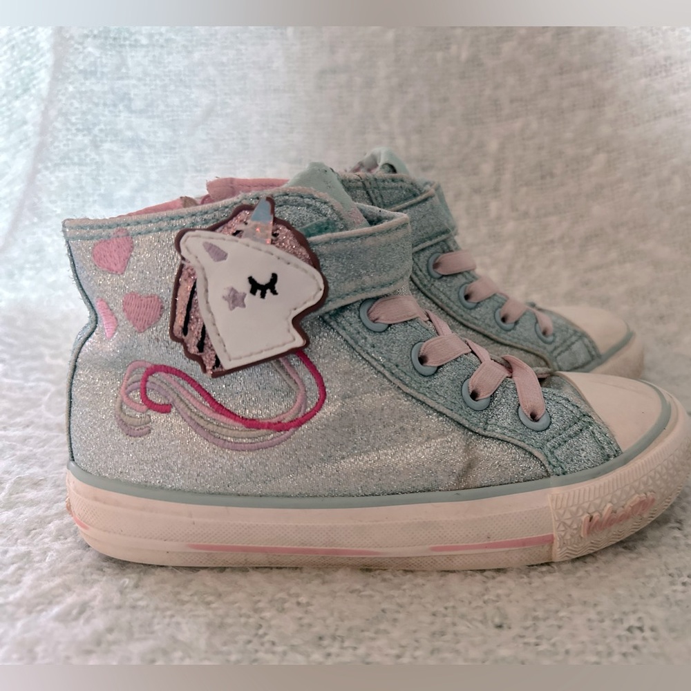 Girls kids, unicorn shoes